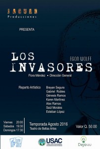 Afiche Teatro Invasores