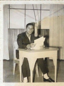 Radio MUndial 1962 estudio improvisado